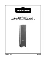 Chore-Time Linear Lift 800 Installation & Operator'S Instruction Manual preview