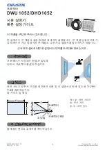 Preview for 98 page of Christie DHD1052 Quick Setup Manual