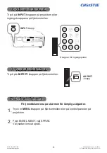 Preview for 115 page of Christie DHD1052 Quick Setup Manual