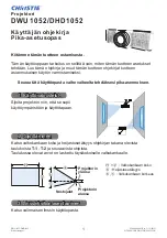 Preview for 134 page of Christie DHD1052 Quick Setup Manual