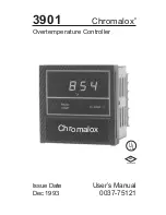 Chromalox 3901 User Manual preview