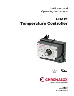 Chromalox LIMIT Installation And Operating Instructions Manual preview