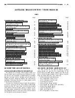 Preview for 167 page of Chrysler 1998  Voyager Service Manual