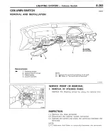 Preview for 215 page of Chrysler Conquest 1988 Service Manual