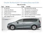 Preview for 2 page of Chrysler Pacifica Hybrid 207 Emergency Rescue Manual