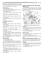 Preview for 334 page of Chrysler Stratus LHD 1997 Interactive Electronic Service Manual