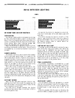 Preview for 674 page of Chrysler Stratus LHD 1997 Interactive Electronic Service Manual