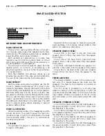 Preview for 697 page of Chrysler Stratus LHD 1997 Interactive Electronic Service Manual