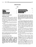 Preview for 1067 page of Chrysler Stratus LHD 1997 Interactive Electronic Service Manual