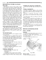 Preview for 1291 page of Chrysler Stratus LHD 1997 Interactive Electronic Service Manual