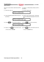 Preview for 22 page of CIM MDT500 Operator'S Manual