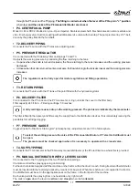 Preview for 23 page of Cima BLITZ 45T Instructions For Use And Maintenance Manual