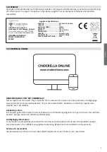 Preview for 57 page of Cinderella COMFORT EU Product Manual