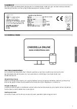 Preview for 83 page of Cinderella COMFORT EU Product Manual