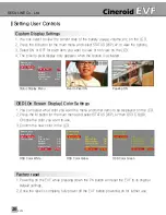 Preview for 20 page of Cineroid EVF4B User Manual