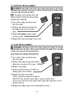 Preview for 18 page of Circuit-test DMR-4200 User Manual