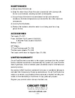 Preview for 20 page of Circuit-test DMR-4200 User Manual