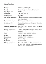 Preview for 6 page of Circuit-test DMR-6550 User Manual