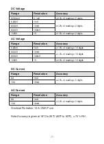 Preview for 7 page of Circuit-test DMR-6550 User Manual