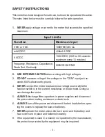 Preview for 5 page of Circuit-test DMR-6700 User Manual