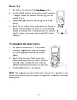 Preview for 15 page of Circuit-test DMR-6700 User Manual