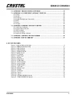 Preview for 3 page of Cirrus Logic CS492 Series Manual