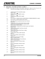 Preview for 46 page of Cirrus Logic CS492 Series Manual