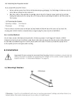 Preview for 4 page of Cirrus Screens Harbour 2 Installation Manual