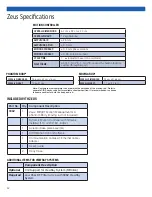 Preview for 12 page of Cirs ZEUS 008Z User Manual