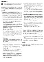 Preview for 4 page of CISA SIKUREXIT 43295 Series Instruction Sheet