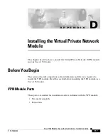 Preview for 93 page of Cisco 1760 - VPN Bundle Router Hardware Installation Manual