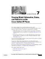 Preview for 181 page of Cisco 7906G - Unified IP Phone VoIP Administration Manual