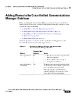 Preview for 65 page of Cisco 7970G - IP Phone VoIP Administration Manual