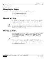 Preview for 42 page of Cisco 831 - 831 EN Broadband Router Hardware Installation Manual