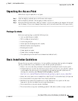 Preview for 29 page of Cisco AIR-AP1100MNTGKIT= - Network Device Mounting Hardware Installation Manual