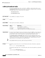 Preview for 130 page of Cisco Broadband Cable Reference Manual