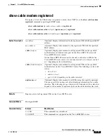 Preview for 605 page of Cisco Broadband Cable Reference Manual