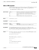 Preview for 809 page of Cisco Broadband Cable Reference Manual