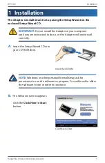 Preview for 3 page of Cisco Linksys RangePlus WPC100 Quick Installation Manual