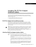 Preview for 47 page of Cisco PA-FE-FX Installation And Configuration Manual