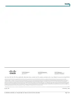 Preview for 5 page of Cisco SFE2010 Datasheet