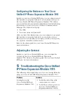 Preview for 19 page of Cisco Unified IP Phone Expansion Module 7915 Manual