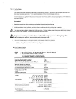 Preview for 3 page of Cissell CU 19 Manual