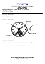 Preview for 8 page of Citizen 90S5 Quick Start Manual