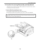 Preview for 21 page of Citizen CBM-262 Type II Service Manual