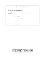 Preview for 3 page of Citizen CBM-820 User Manual