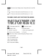 Preview for 17 page of Citizen CT-555W Instruction Manual