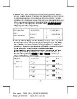 Preview for 34 page of Citizen CT-555W Instruction Manual