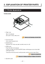 Preview for 21 page of Citizen CT-E301 Series User Manual