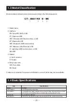 Preview for 21 page of Citizen CT-E601 User Manual